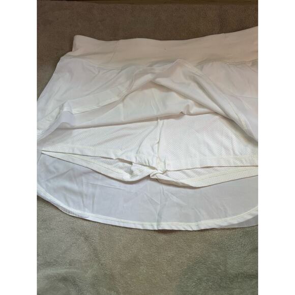 CALIA Run Collection Petal White Reflective High Rise Skort size XXL NWT - Picture 9 of 10